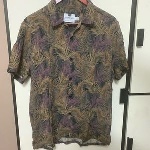 Top Men Palm Leaves Shirt
